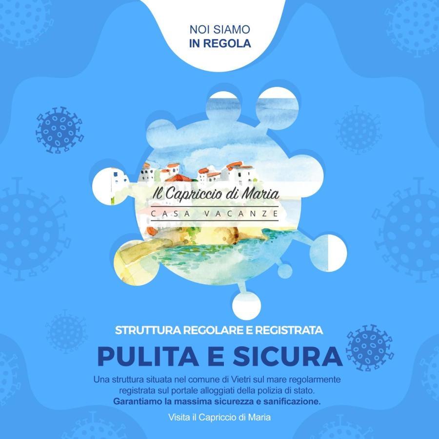 Vietri Il Capriccio Di Maria Guest House מראה חיצוני תמונה